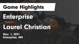 Enterprise  vs Laurel Christian Game Highlights - Nov. 1, 2021
