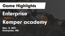 Enterprise  vs Kemper academy  Game Highlights - Nov. 8, 2021