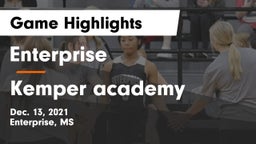 Enterprise  vs Kemper academy Game Highlights - Dec. 13, 2021