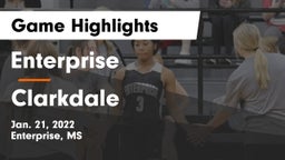 Enterprise  vs Clarkdale Game Highlights - Jan. 21, 2022