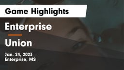 Enterprise  vs Union Game Highlights - Jan. 24, 2023