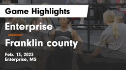 Enterprise  vs Franklin county Game Highlights - Feb. 13, 2023