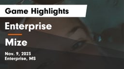 Enterprise  vs Mize  Game Highlights - Nov. 9, 2023