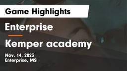 Enterprise  vs Kemper academy Game Highlights - Nov. 14, 2023