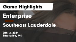 Enterprise  vs Southeast Lauderdale  Game Highlights - Jan. 2, 2024