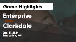 Enterprise  vs Clarkdale Game Highlights - Jan. 5, 2024