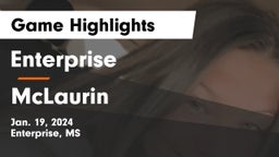 Enterprise  vs McLaurin  Game Highlights - Jan. 19, 2024