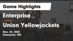 Enterprise  vs Union Yellowjackets Game Highlights - Nov. 24, 2020