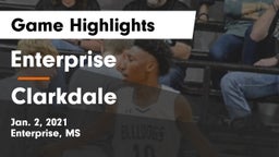 Enterprise  vs Clarkdale Game Highlights - Jan. 2, 2021