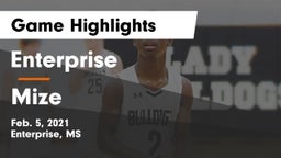 Enterprise  vs Mize Game Highlights - Feb. 5, 2021