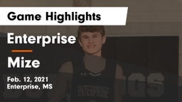 Enterprise  vs Mize Game Highlights - Feb. 12, 2021