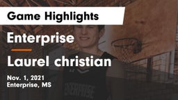 Enterprise  vs Laurel christian Game Highlights - Nov. 1, 2021