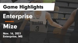 Enterprise  vs Mize  Game Highlights - Nov. 16, 2021