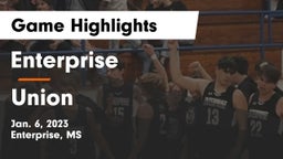 Enterprise  vs Union Game Highlights - Jan. 6, 2023