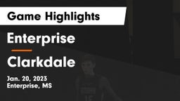 Enterprise  vs Clarkdale Game Highlights - Jan. 20, 2023