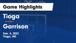 Tioga  vs Garrison  Game Highlights - Feb. 4, 2022