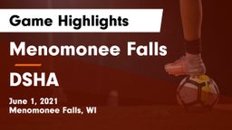 Menomonee Falls  vs DSHA Game Highlights - June 1, 2021