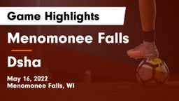 Menomonee Falls  vs Dsha Game Highlights - May 16, 2022