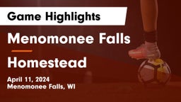 Menomonee Falls  vs Homestead  Game Highlights - April 11, 2024
