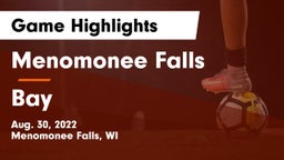 Menomonee Falls  vs Bay Game Highlights - Aug. 30, 2022