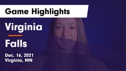 Virginia  vs Falls  Game Highlights - Dec. 16, 2021