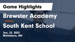 Brewster Academy  vs South Kent School Game Highlights - Jan. 22, 2023