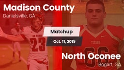 Matchup: Madison County High vs. North Oconee  2019