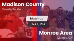 Matchup: Madison County High vs. Monroe Area  2020