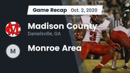 Recap: Madison County  vs. Monroe Area 2020