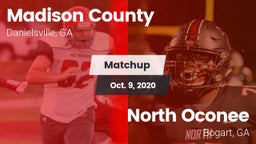 Matchup: Madison County High vs. North Oconee  2020