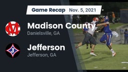 Recap: Madison County  vs. Jefferson  2021