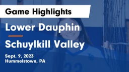 Lower Dauphin  vs Schuylkill Valley  Game Highlights - Sept. 9, 2023