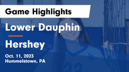 Lower Dauphin  vs Hershey  Game Highlights - Oct. 11, 2023