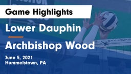 Lower Dauphin  vs Archbishop Wood Game Highlights - June 5, 2021