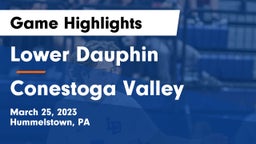 Lower Dauphin  vs Conestoga Valley Game Highlights - March 25, 2023