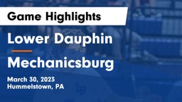 Lower Dauphin  vs Mechanicsburg  Game Highlights - March 30, 2023