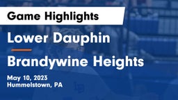 Lower Dauphin  vs Brandywine Heights  Game Highlights - May 10, 2023