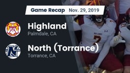 Recap: Highland  vs. North (Torrance)  2019