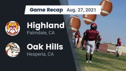 Recap: Highland  vs. Oak Hills  2021