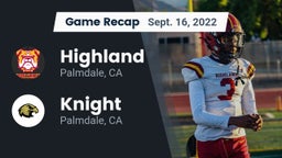 Recap: Highland  vs. Knight  2022