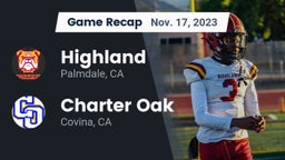 Recap: Highland  vs. Charter Oak  2023