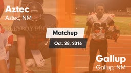 Matchup: Aztec  vs. Gallup  2016