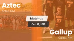 Matchup: Aztec  vs. Gallup  2017