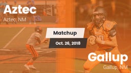 Matchup: Aztec  vs. Gallup  2018