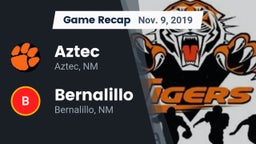 Recap: Aztec  vs. Bernalillo  2019