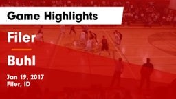 Filer  vs Buhl  Game Highlights - Jan 19, 2017