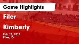 Filer  vs Kimberly Game Highlights - Feb 13, 2017