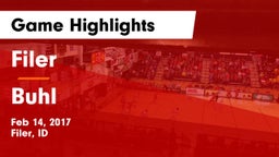 Filer  vs Buhl  Game Highlights - Feb 14, 2017