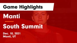 Manti  vs South Summit  Game Highlights - Dec. 10, 2021