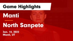 Manti  vs North Sanpete  Game Highlights - Jan. 14, 2022